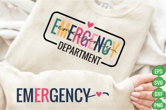 Emergency Department Sleeve SVG, Nurse SVG