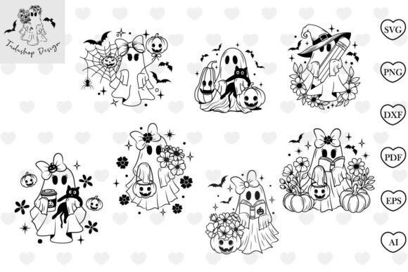 Halloween Ghost SVG Bundle Review
