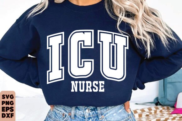 ICU Nurse SVG – Intensive Care Nurse Design