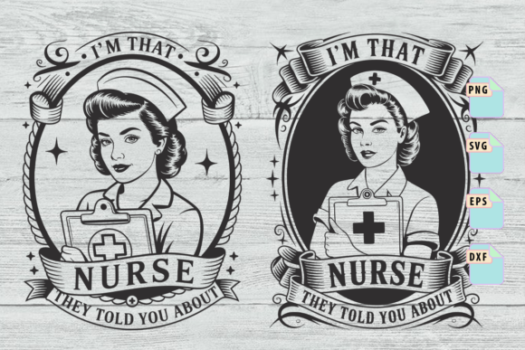 I’m That Nurse Bundle SVG, Nurse Life