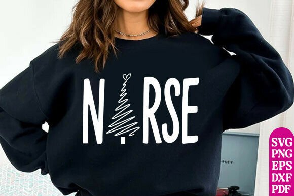 Nurse Christmas SVG: Santa’s Favorite