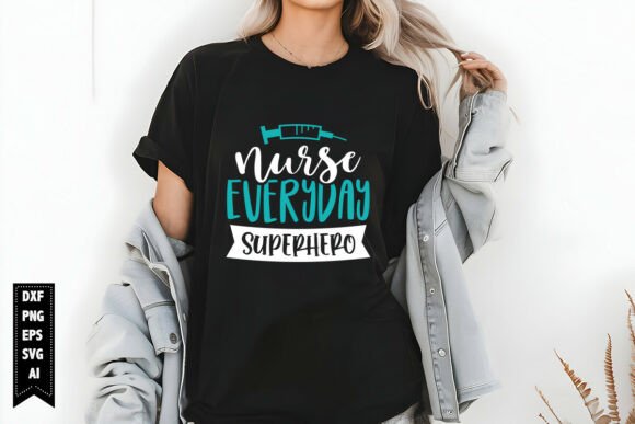 Nurse Everyday Superhero SVG