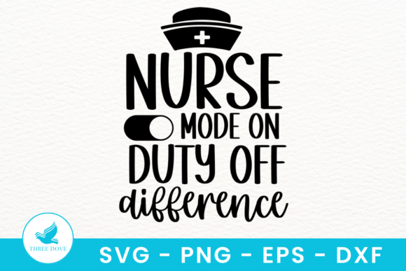 Nurse Mode: On Duty & Off Duty SVG