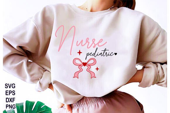 Pediatric Nurse SVG & PNG Design Review