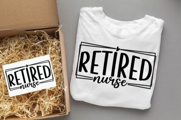 Retired Nurse SVG PNG Design